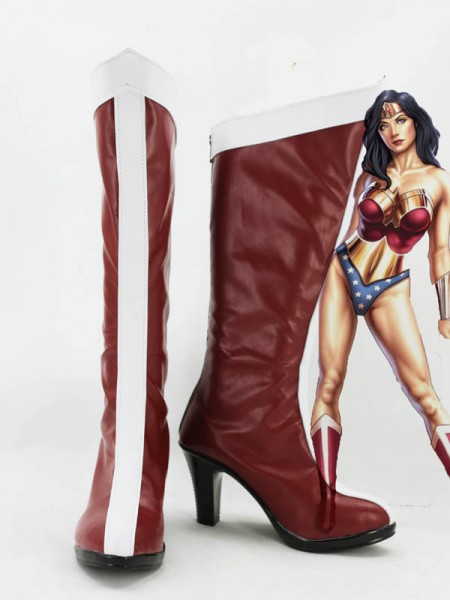 Liga de la Justicia Botas de Tac n Alto de Wonder Woman